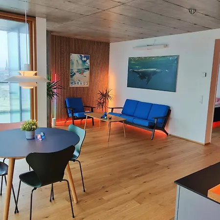 Luxury On 12th Floor - Breathtaking Ocean View Århus